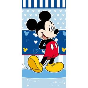 Modrá froté dětská osuška 70×140 cm Mickey – Jerry Fabrics