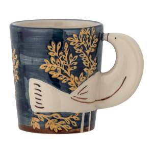 Modrý hrnek z kameniny 260 ml Hezha – Bloomingville Mini