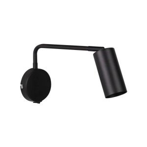 Černé kovové nástěnné svítidlo Tina – Candellux Lighting