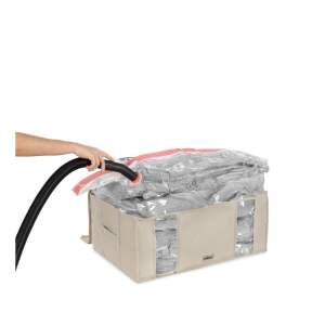 Vakuový látkový úložný box na oblečení 65x50x27 cm Life – Compactor