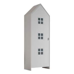Bílá dětská šatní skříň 58x172x37 cm Casami Bruges – Vipack