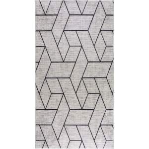 Světle šedý pratelný koberec 50×80 cm – Vitaus