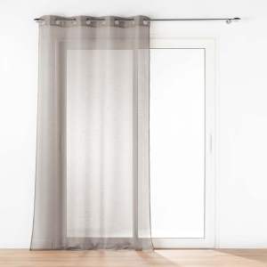 Hnědá voálová záclona 140×240 cm Lissea – douceur d’intérieur