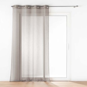 Hnědá voálová záclona 140×240 cm Lissea – douceur d’intérieur