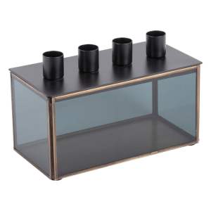Skleněný svícen Boxed Rectangle – PT LIVING