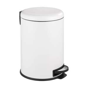Bílý odpadkový koš Wenko Bin, 20 l
