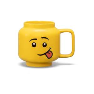 Žlutý keramický dětský hrnek 530 ml Head – LEGO®