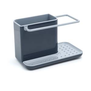 Šedý stojánek na mycí prostředky Joseph Joseph Caddy Sink Tidy