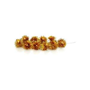 Transparentní LED světelný řetěz Markslöjd Pompom, 10 světýlek, délka 225 cm