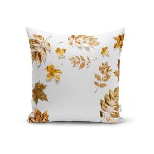 Povlak na polštář Minimalist Cushion Covers Golden Leaves, 42 x 42 cm