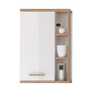 Bílá závěsná koupelnová skříňka 51×75 cm Set 923 – Pelipal