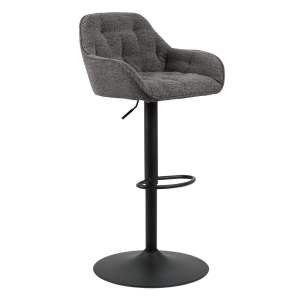 Tmavě šedé otočné barové židle v sadě 2 ks 109 cm Brooke – Actona