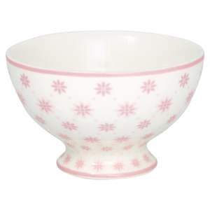 Růžová porcelánová miska Green Gate Laurie, ø 10 cm