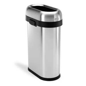 Odpadkový koš z nerezové oceli 50 l – simplehuman