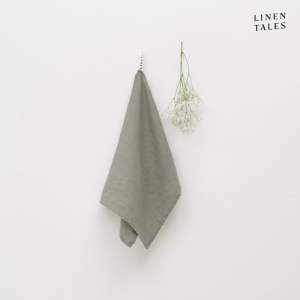 Lněná utěrka 45×65 cm Khaki – Linen Tales