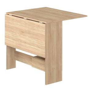 Rozkládací jídelní stůl v dekoru dubu 76×28 cm Papillon – TemaHome