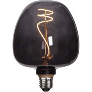 Teplá LED dekorativní žárovka E27, 2 W Black Apple – Star Trading