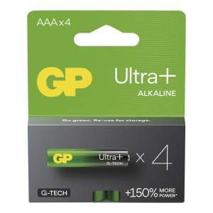 Alkalické baterie AAA 4 ks Ultra Plus – EMOS