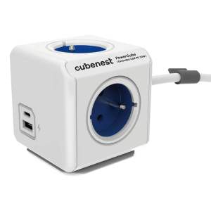 Rozbočovací zásuvka PowerCube Extended USB – Cubenest