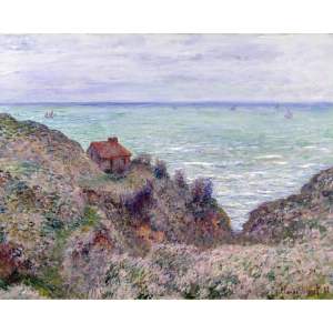 Reprodukce obrazu Claude Monet – Cabin of the Customs Watch, 50 x 40 cm