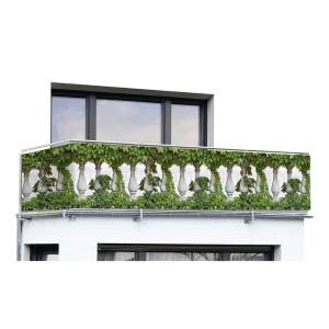 Zelená plastová balkonová zástěna 500×85 cm – Maximex