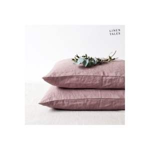 Lněný povlak na polštář 40×60 cm Ashes of Roses – Linen Tales