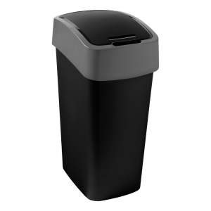 FLIPBIN 45L odpadkový koš – černý