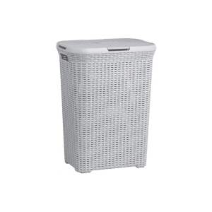 Světle šedý koš na prádlo Curver Hamper, 60 l
