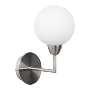 Nástěnné svítidlo ve stříbrné barvě Logos – Candellux Lighting