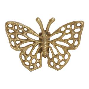 Kovová nástěnná dekorace 10×7 cm Butterfly – Light & Living