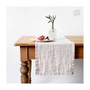 Lněný běhoun na stůl 150×40 cm – Linen Tales