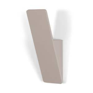Světle šedý nástěnný ocelový háček Angle – Spinder Design