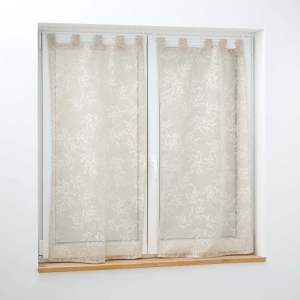 Světle hnědé voálové záclony v sadě 2 ks 60×90 cm Karla – douceur d’intérieur
