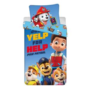 Jerry Fabrics Bavlněné povlečení 140×200 + 70×90 cm – Tlapková patrola "PP427 Help"