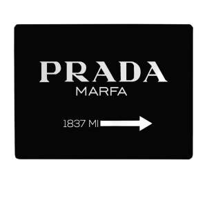 Černá podložka na stůl Black Prada – Little Nice Things