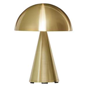LED stmívatelná stolní lampa ve zlaté barvě (výška 20 cm) Mush – Hübsch
