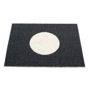 Černo-bílý vnitřní a venkovní koberec 70×90 cm Vera Black – Pappelina