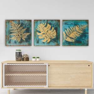 Obrazy v sadě 3 ks 30×30 cm – Wallity