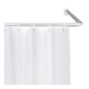 Univerzální rohová tyč na sprchový závěs Wenko Shower Curtain Rod