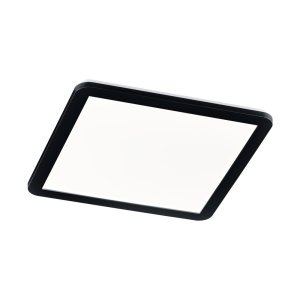 Matně černé LED stropní svítidlo 40×40 cm Camilla – Trio