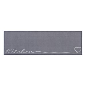 Šedý běhoun Zala Living Kitchen, 50 x 150 cm