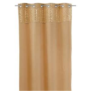 Závěs v hnědo-zlaté barvě 140×260 cm Array – Casa Selección