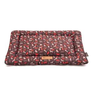 Hnědý cestovní pelíšek pro psa 60×90 cm Outdoor Chill Pad Mocha L – P.L.A.Y.