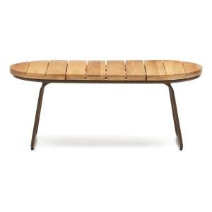 Zahradní odkládací stolek 50×100 cm Salguer – Kave Home