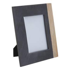 Šedý kamenný rámeček 20×25 cm Kata – Premier Housewares