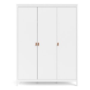 Bílá šatní skříň 150×199 cm Madrid – Tvilum