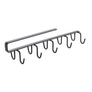 Ocelová závěsná tyč do kuchyně Myhooks – Metaltex