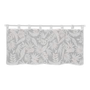 Bílo-šedá záclona 120×45 cm Calista – Sehlbach