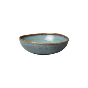 Tyrkysovo-hnědá kameninová miska Villeroy & Boch Like Lave, ø 17 cm