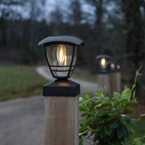 Venkovní solární LED svítidlo Star Trading Felix, výška 19 cm